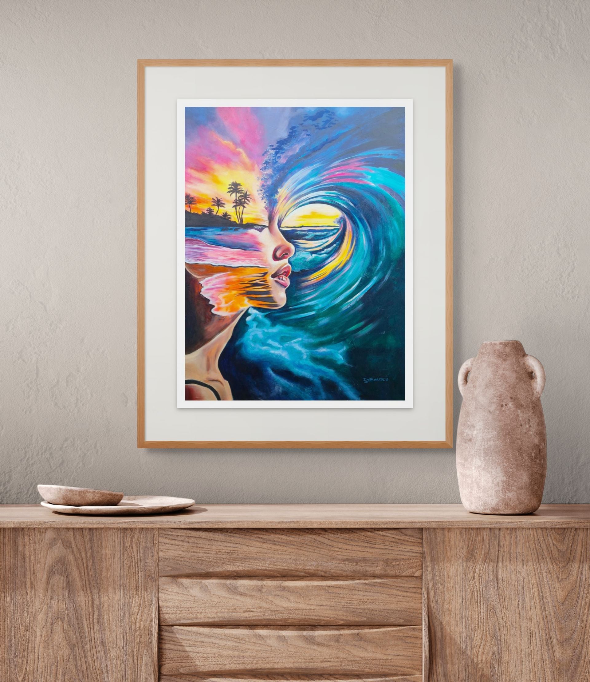 She Rises With The Tide (Print)